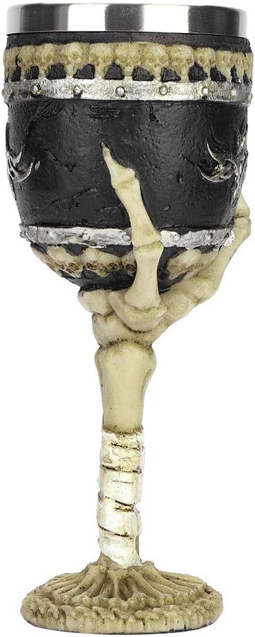 3D Gotik İskelet Çelik Kadeh