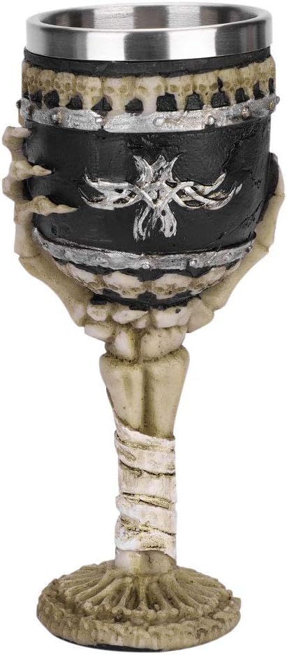 3D Gotik İskelet Çelik Kadeh